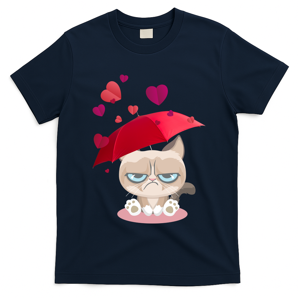 Grump Cat Valentines Day T-Shirt