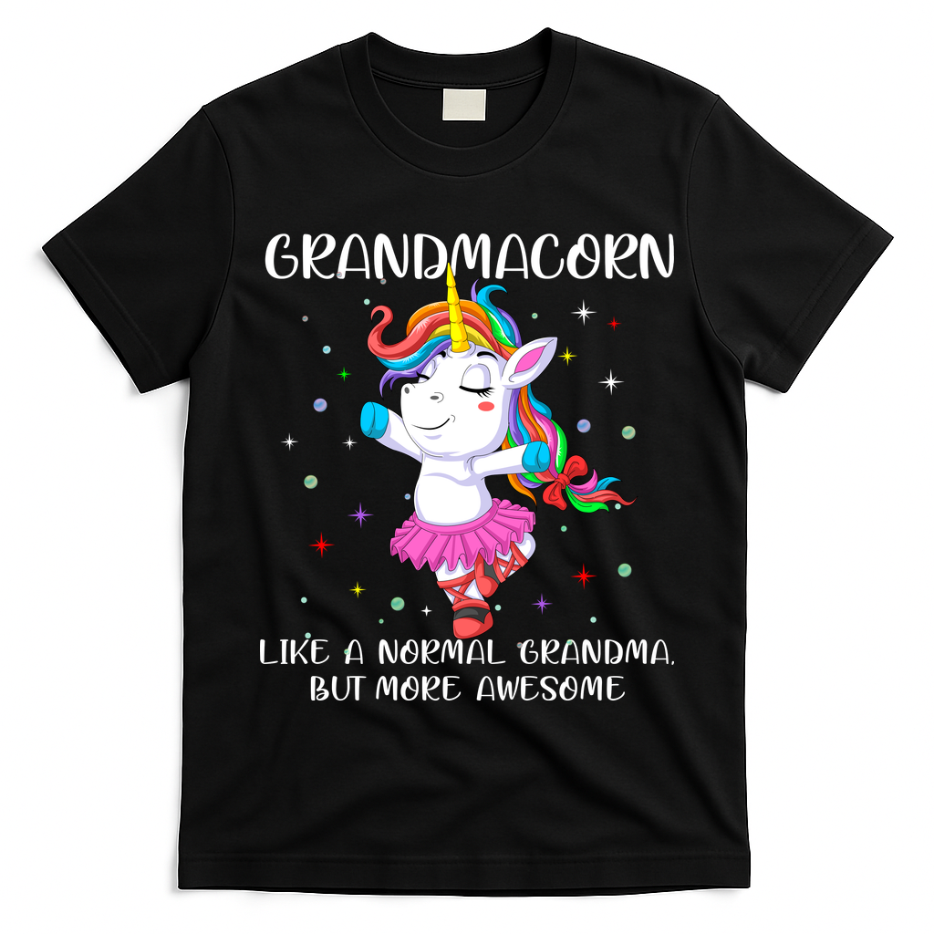 Grandmacorn Grandma Unicorn T-Shirt