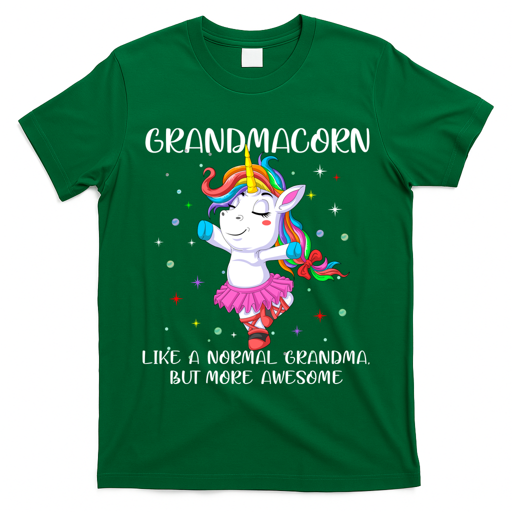 Grandmacorn Grandma Unicorn T-Shirt