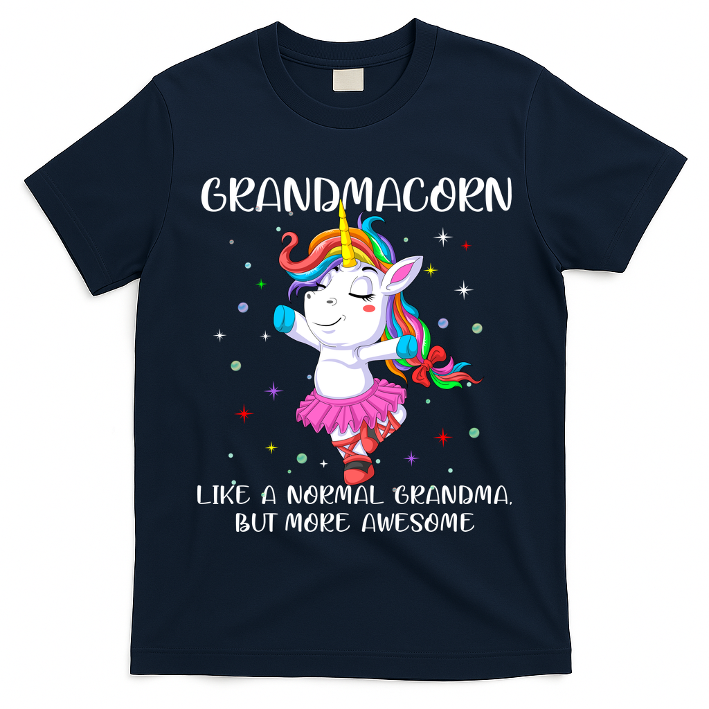 Grandmacorn Grandma Unicorn T-Shirt