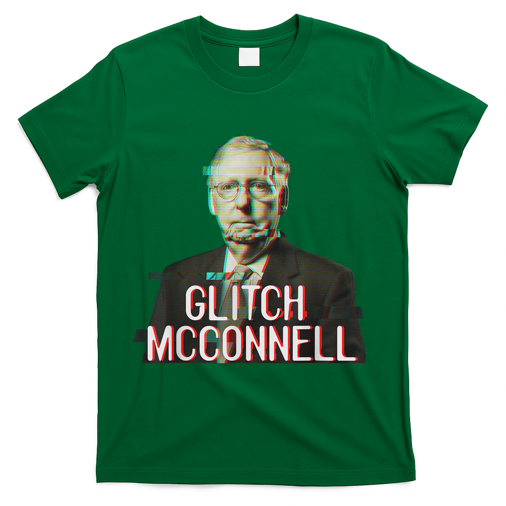 Glitch Mcconnell T-Shirt - Green