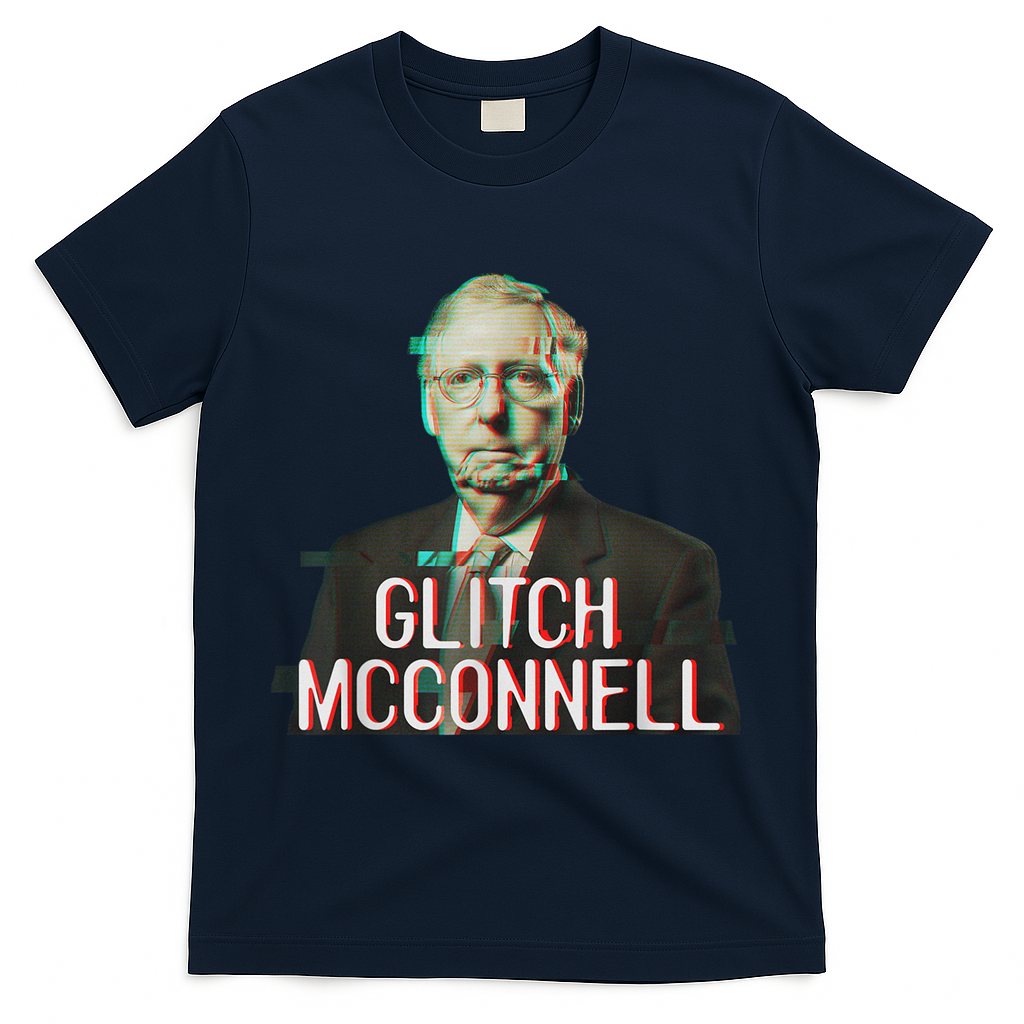 Glitch Mcconnell T-Shirt - Navy
