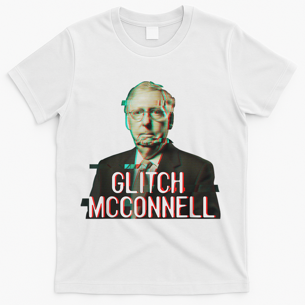 Glitch Mcconnell T-Shirt - White