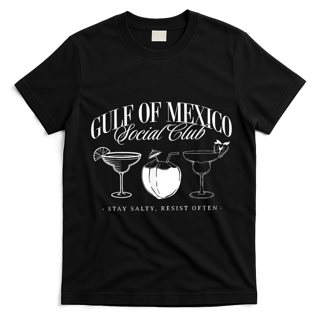 Gulf Of Mexico Social Club T-Shirt - Black