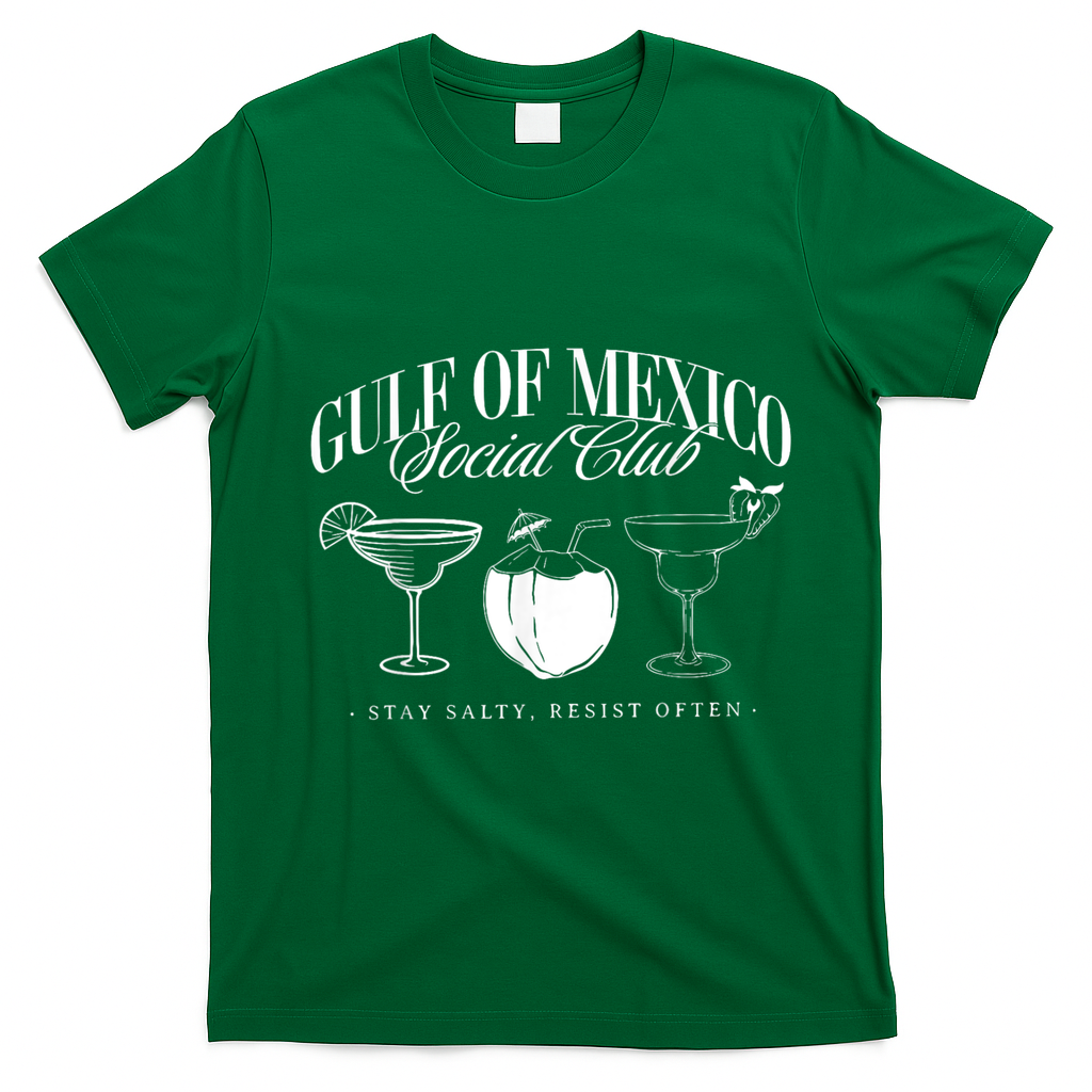 Gulf Of Mexico Social Club T-Shirt - Irish Green