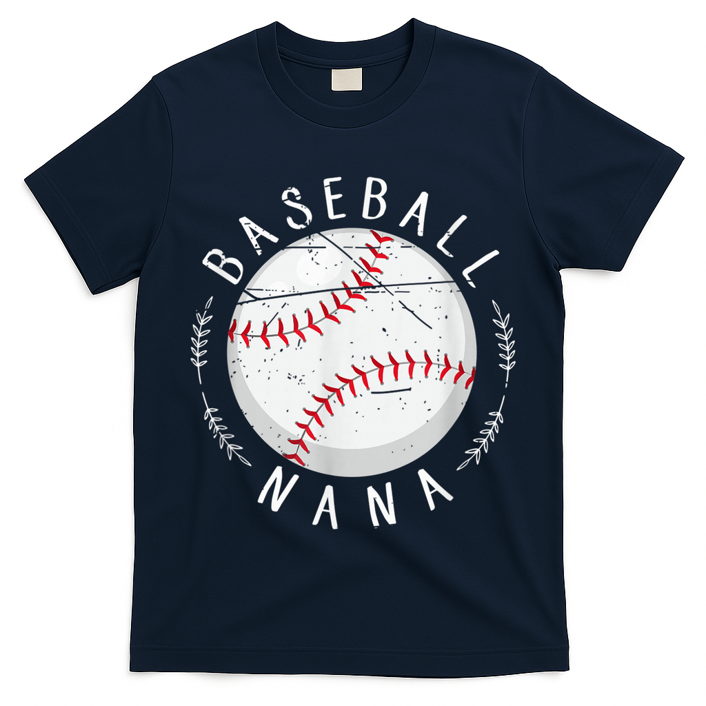 Grandmother Sports Nana Baseball Mother, Mother's Day T-Shirt