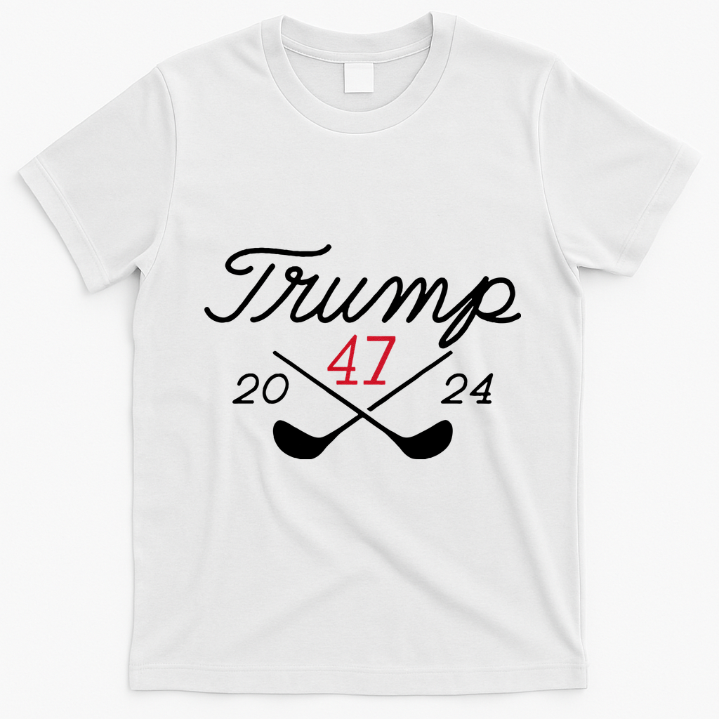 Golf Trump 47 2024 T-Shirt - White