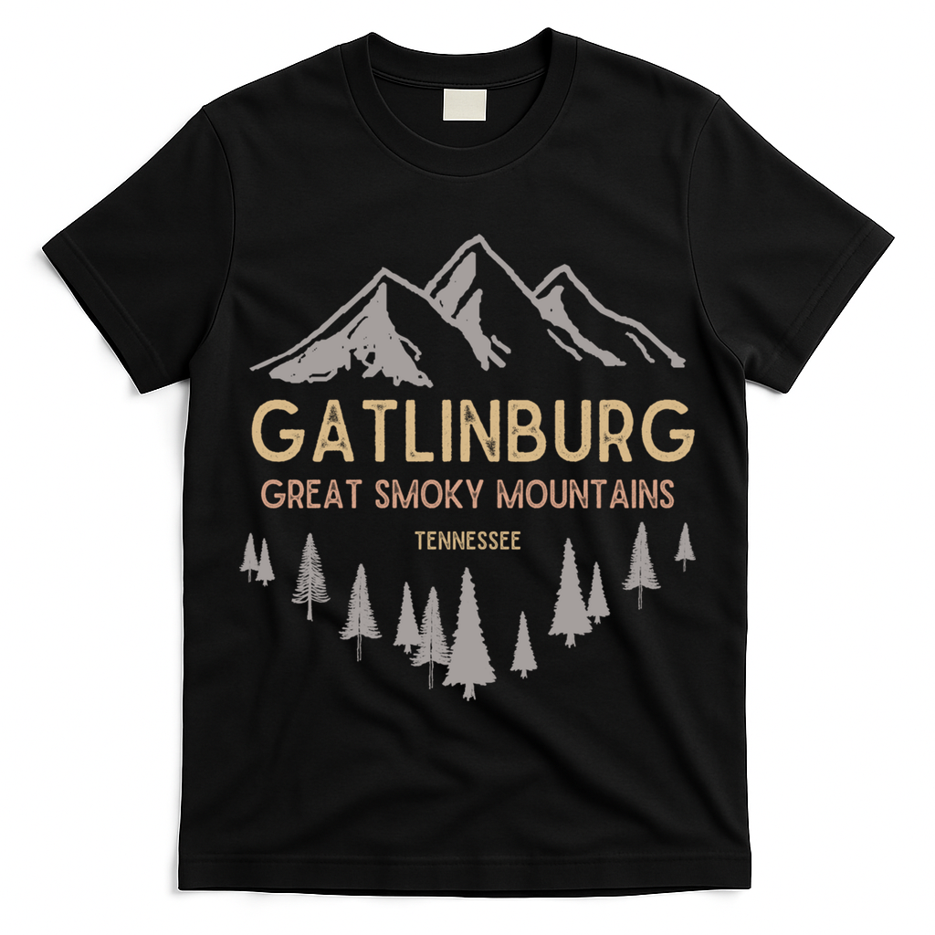 Gatlinburg Tennessee Hoodie Great Smoky Mountains Souvenir T-Shirt