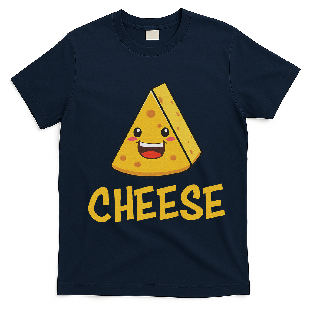 Ham & Cheese Matching Couple Halloween Best Friends T-Shirt - Navy Blue