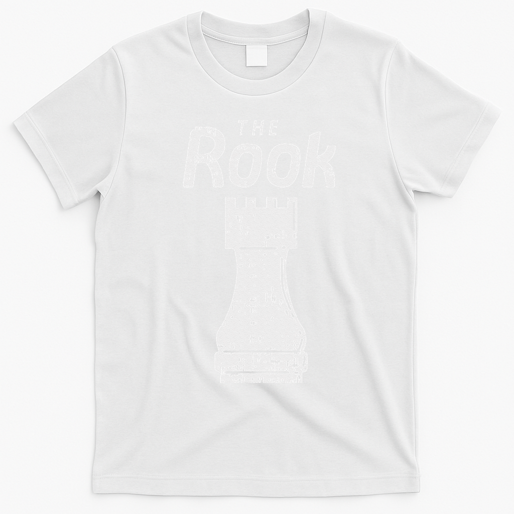 Halloween Chess Piece The Rook Matching Costume T-Shirt - White