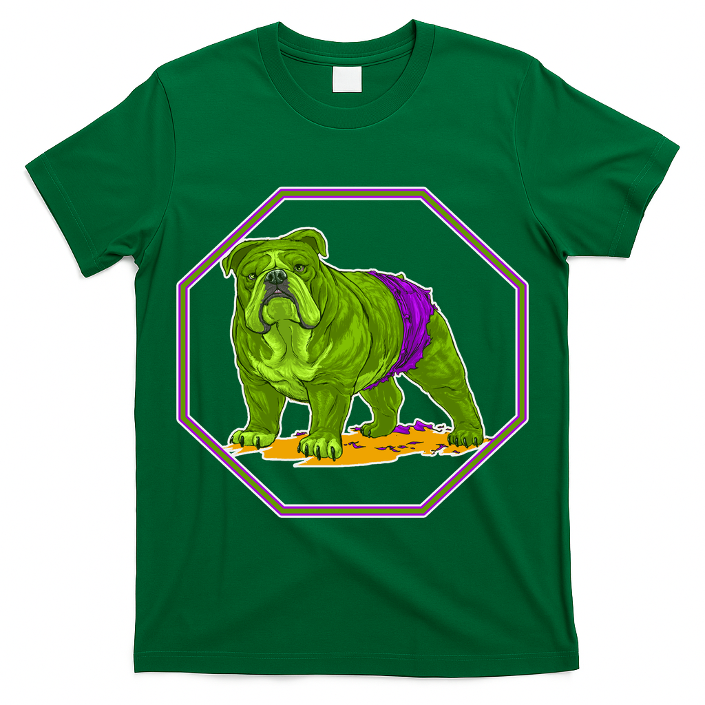 Hulk Green Dog T-Shirt