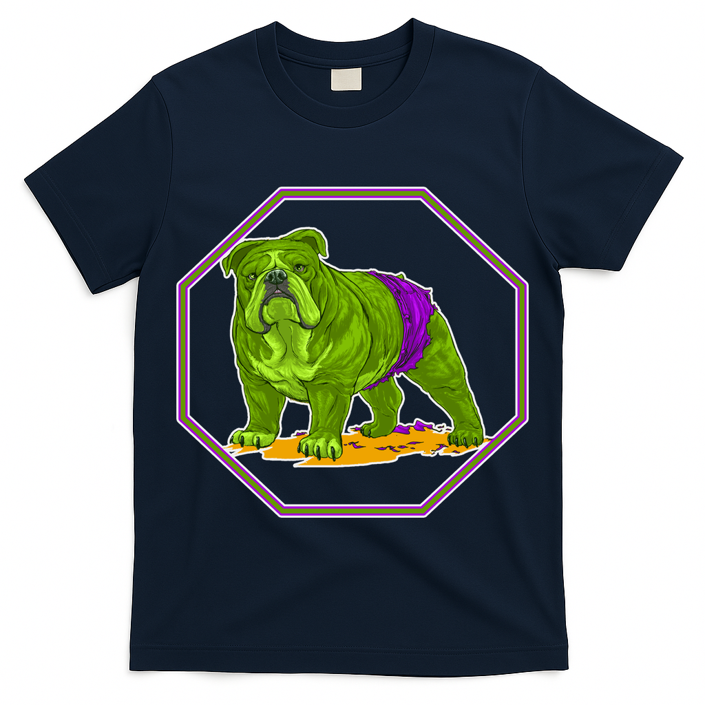 Hulk Green Dog T-Shirt