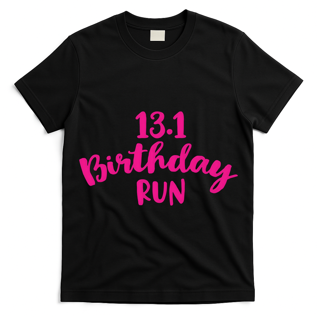 Half Marathon Birthday Runner Gift Running T-Shirt