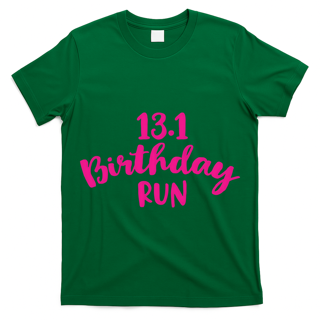 Half Marathon Birthday Runner Gift Running T-Shirt
