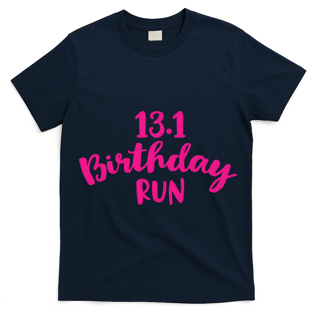 Half Marathon Birthday Runner Gift Running T-Shirt