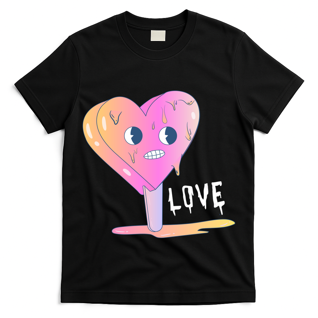 Heart Melting Popsicle Love T-Shirt