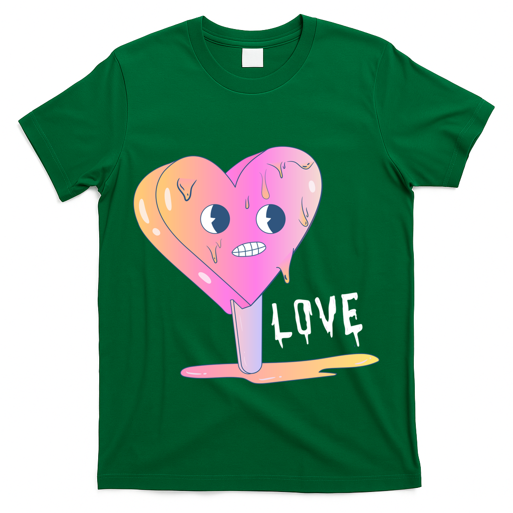 Heart Melting Popsicle Love T-Shirt