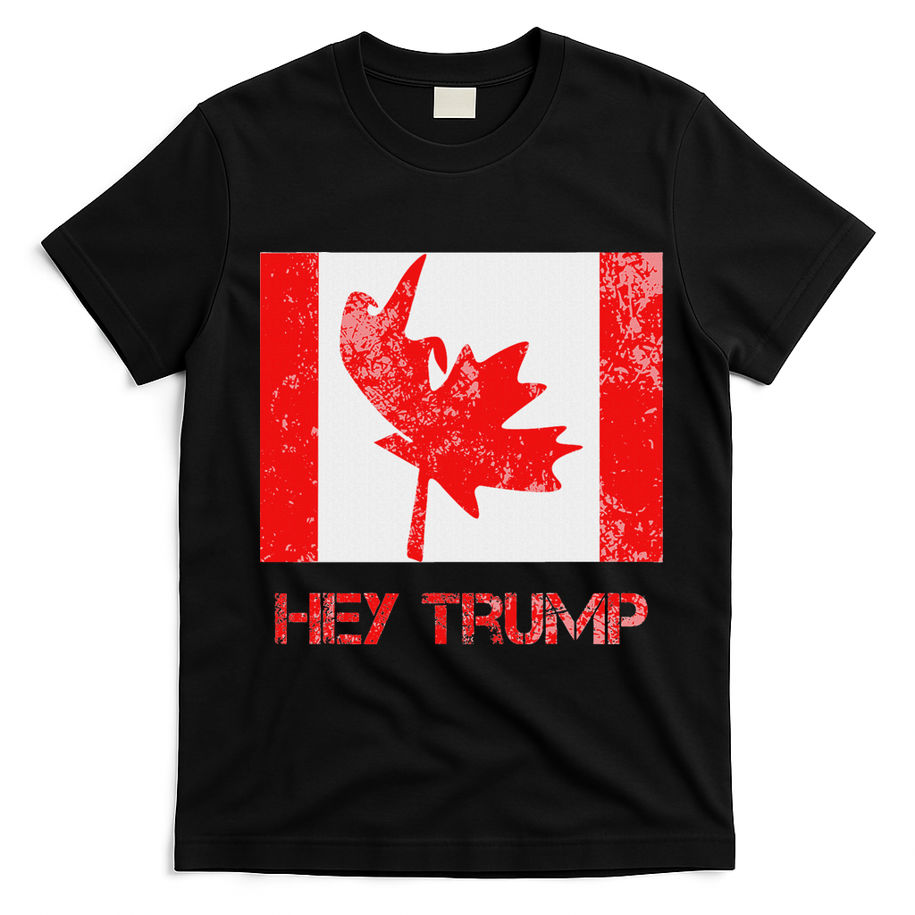 Hey Trump Canada T-Shirt - Black