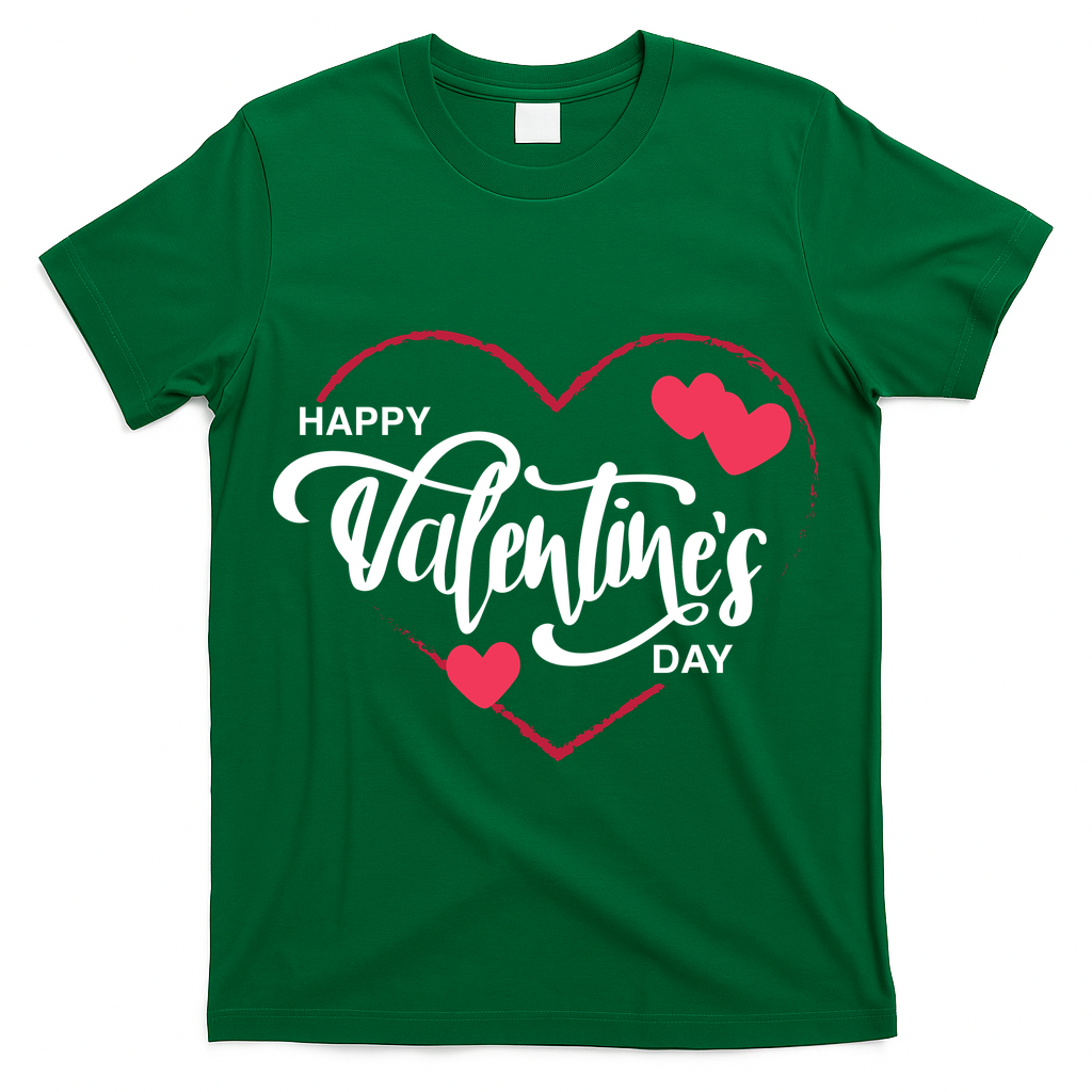 Happy Valentines Day Heart Cute Gift T-Shirt