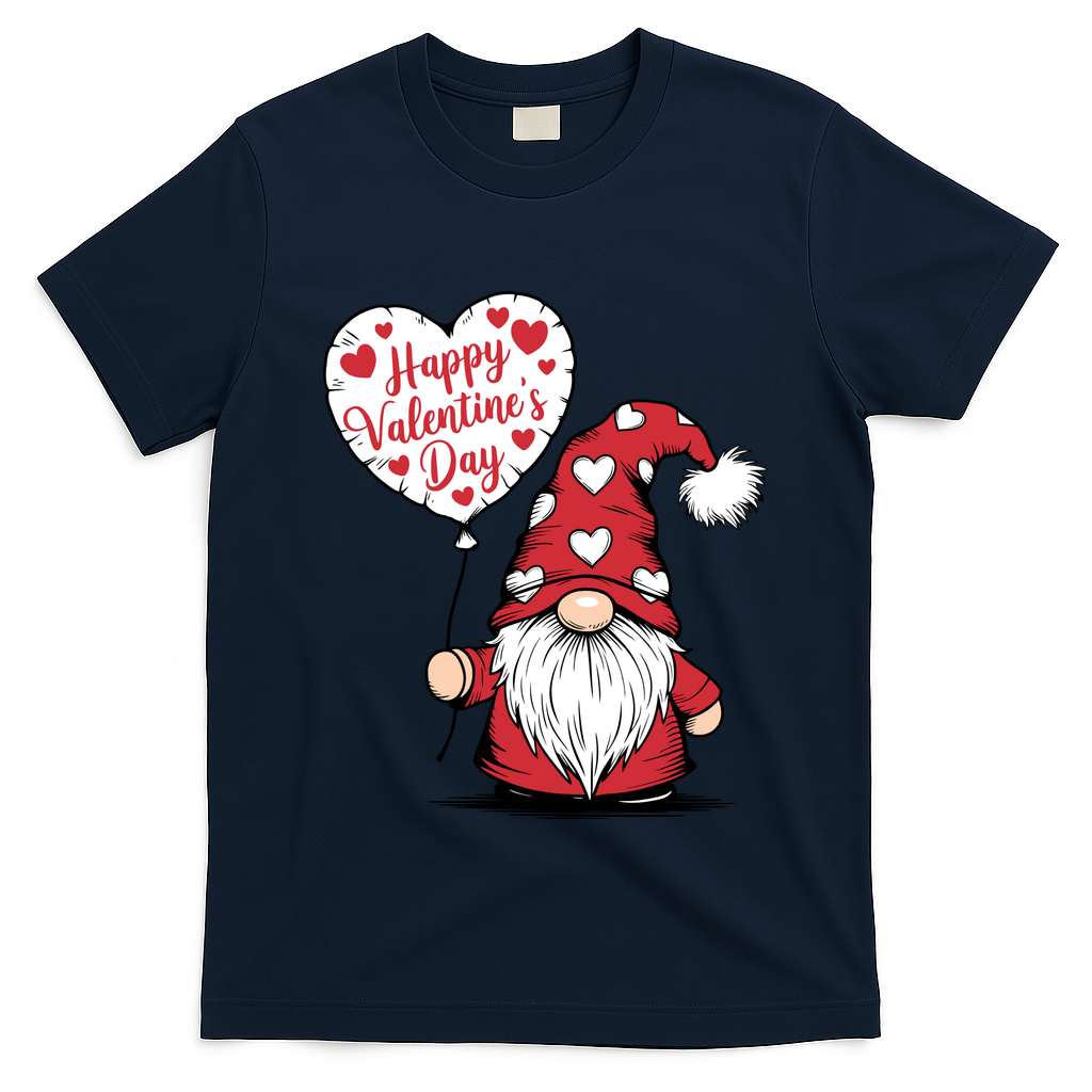 Happy ValentineS Day Cute Gnome T-Shirt