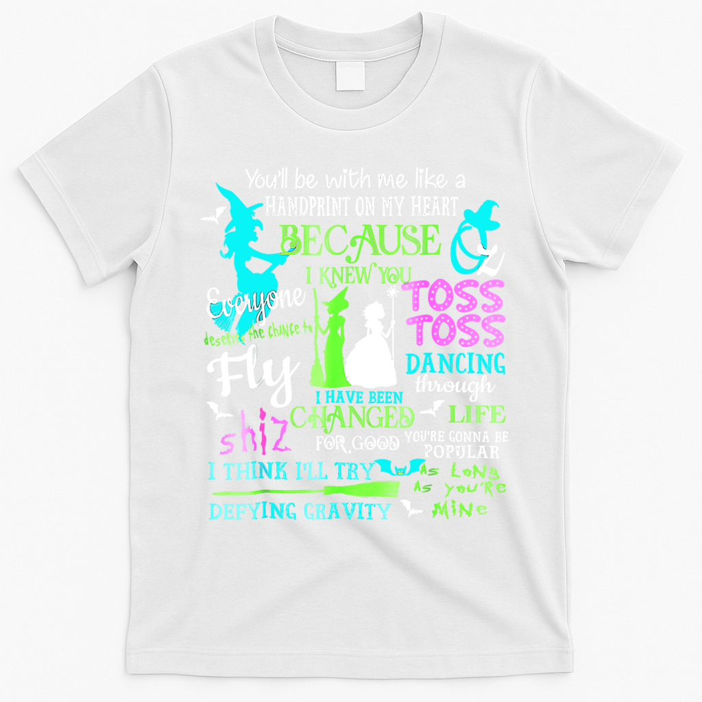 Halloween Wicked Musical T-Shirt - White