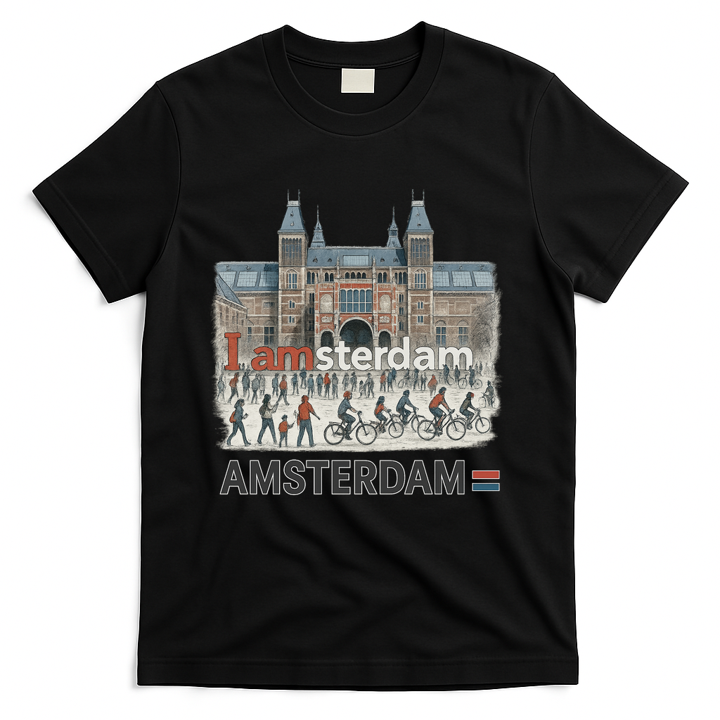 I Amsterdam Cool T-Shirt - Black