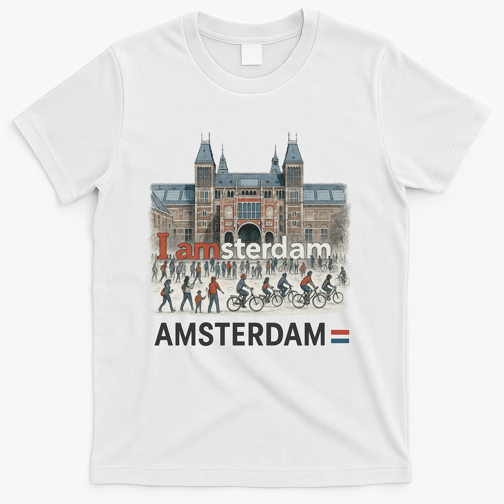I Amsterdam Cool T-Shirt - White