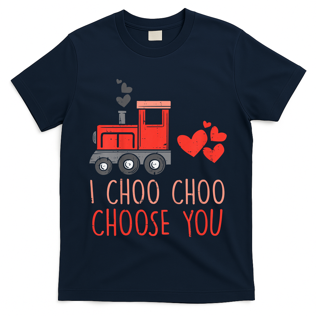 I Choo Choo Choose You Valentines Day Train T-Shirt