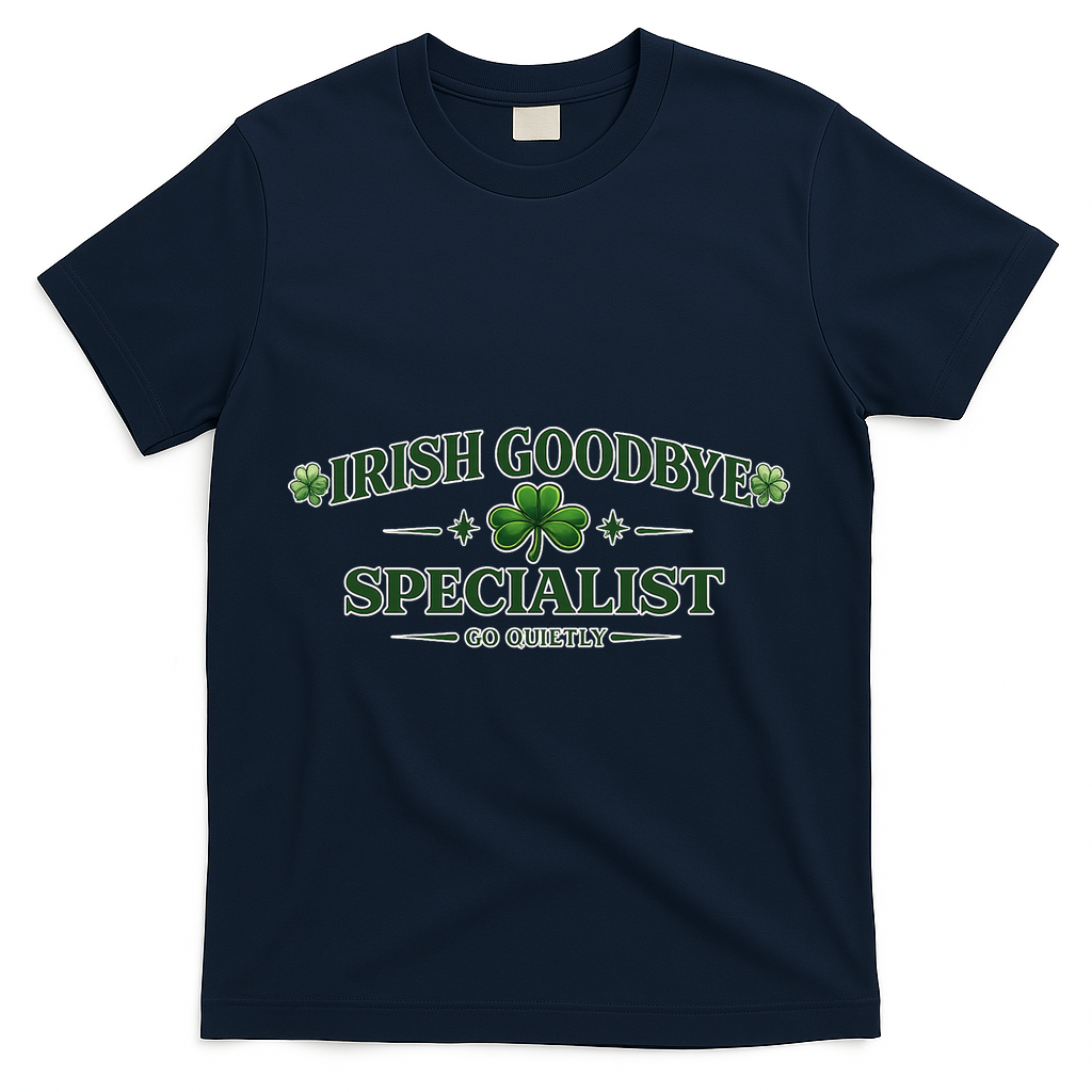 Irish Goodbye Specialist T-Shirt - Navy
