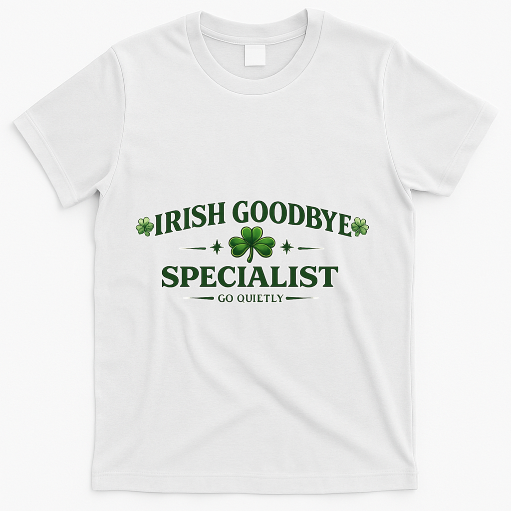 Irish Goodbye Specialist T-Shirt - White