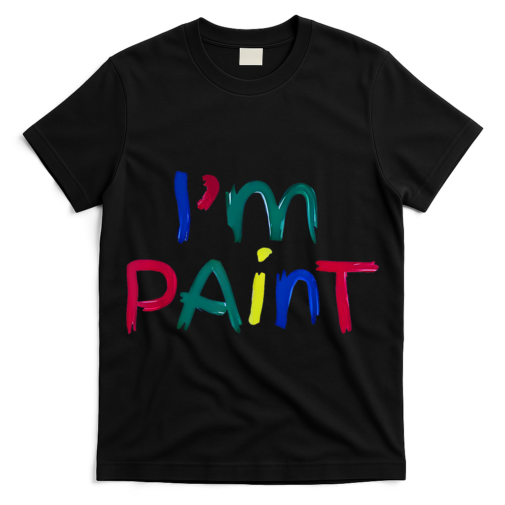 I Heart Love To Finger Paint IM Paint Cute Couple Valentine T-Shirt
