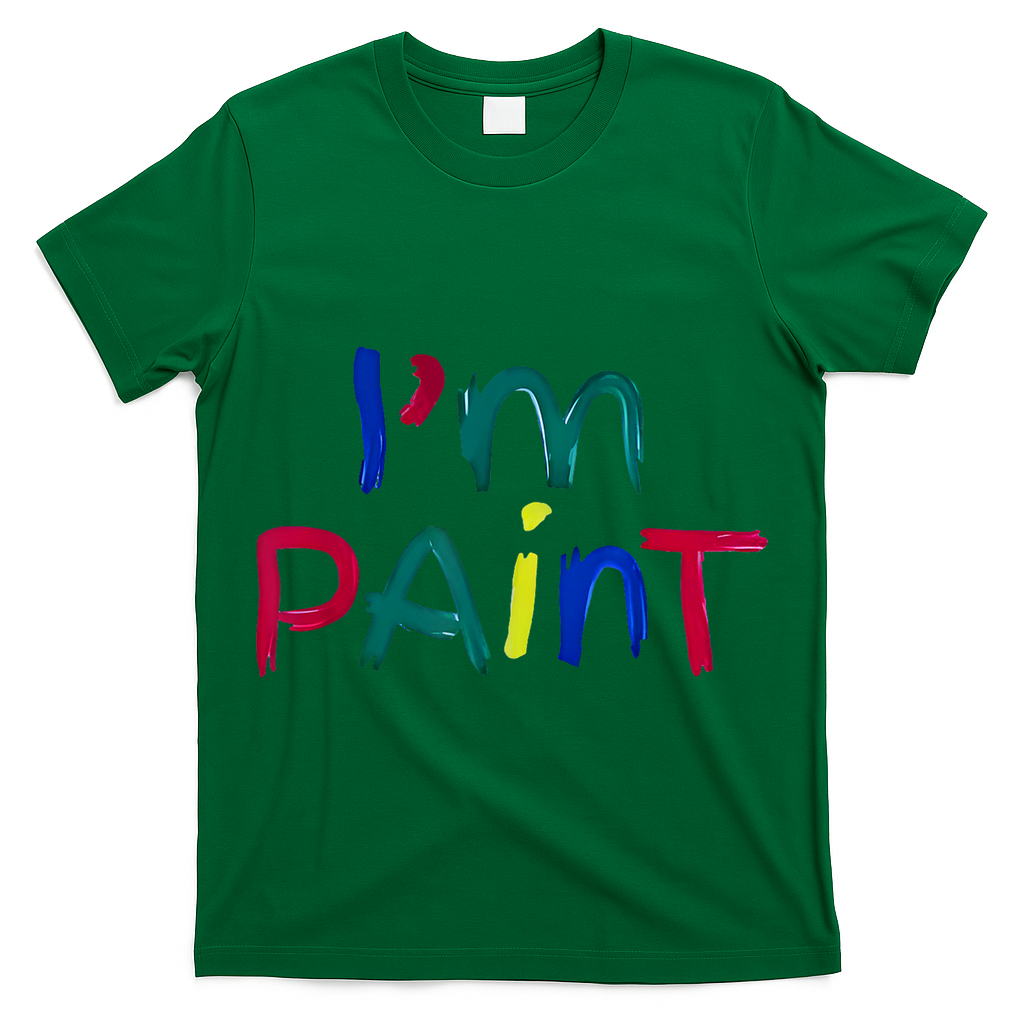 I Heart Love To Finger Paint IM Paint Cute Couple Valentine T-Shirt