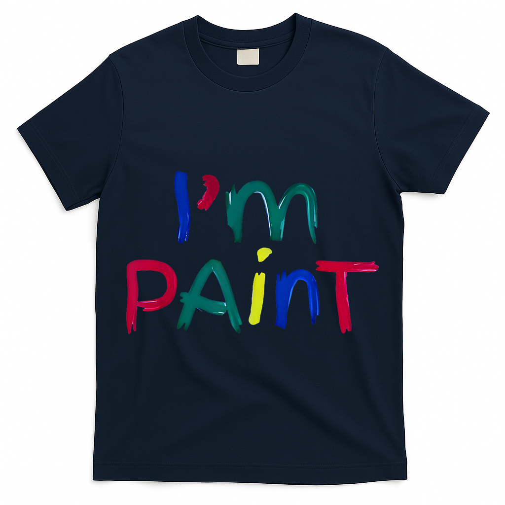 I Heart Love To Finger Paint IM Paint Cute Couple Valentine T-Shirt