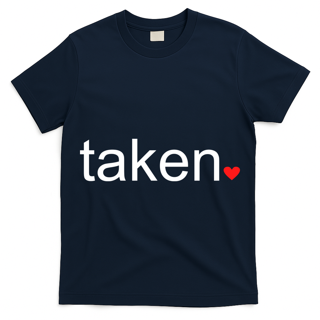 In Love and Taken Great For Valentines Day T-Shirt