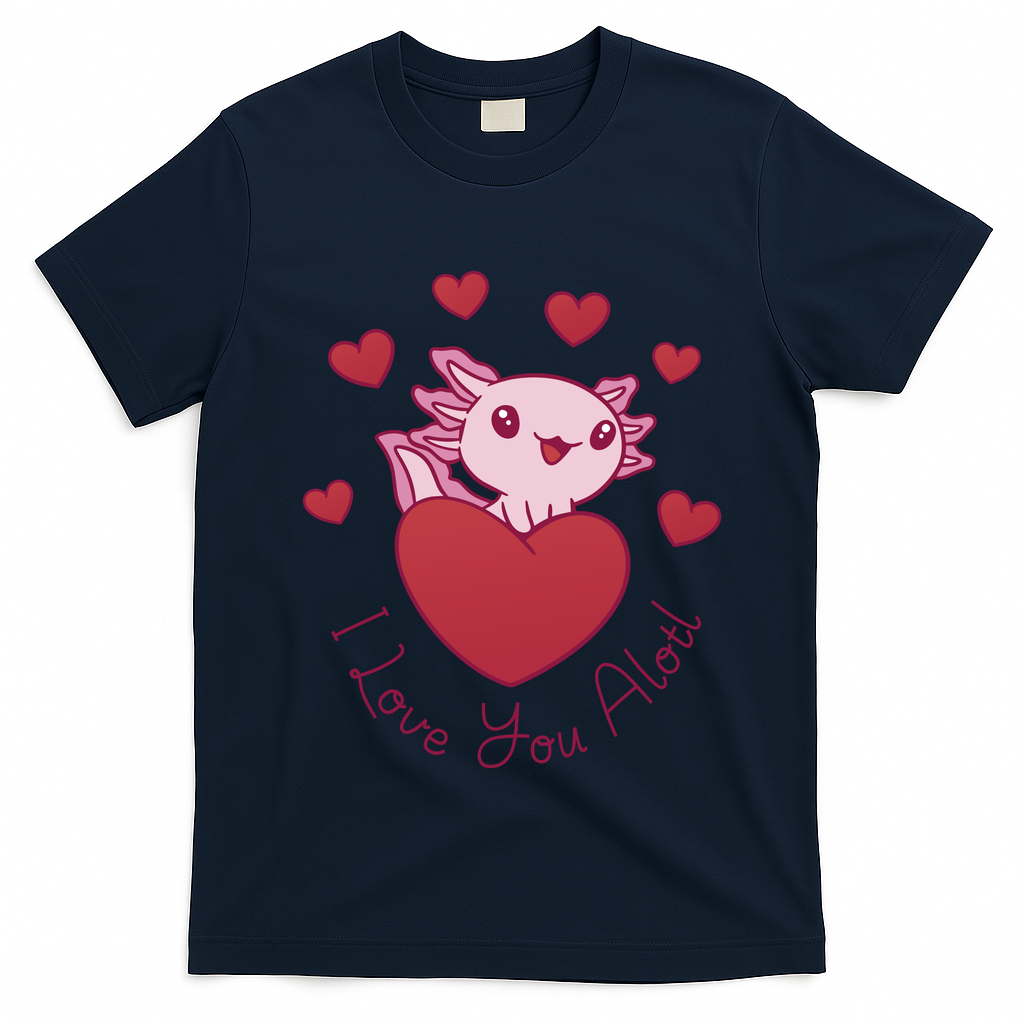 I Love You Alotl Valentines Day T-Shirt