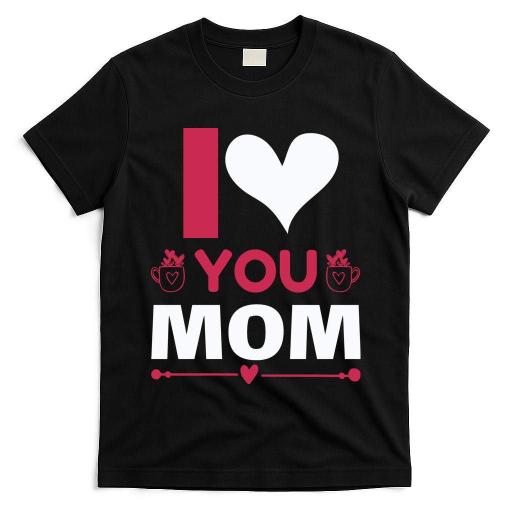 I Love You Mom T-Shirt