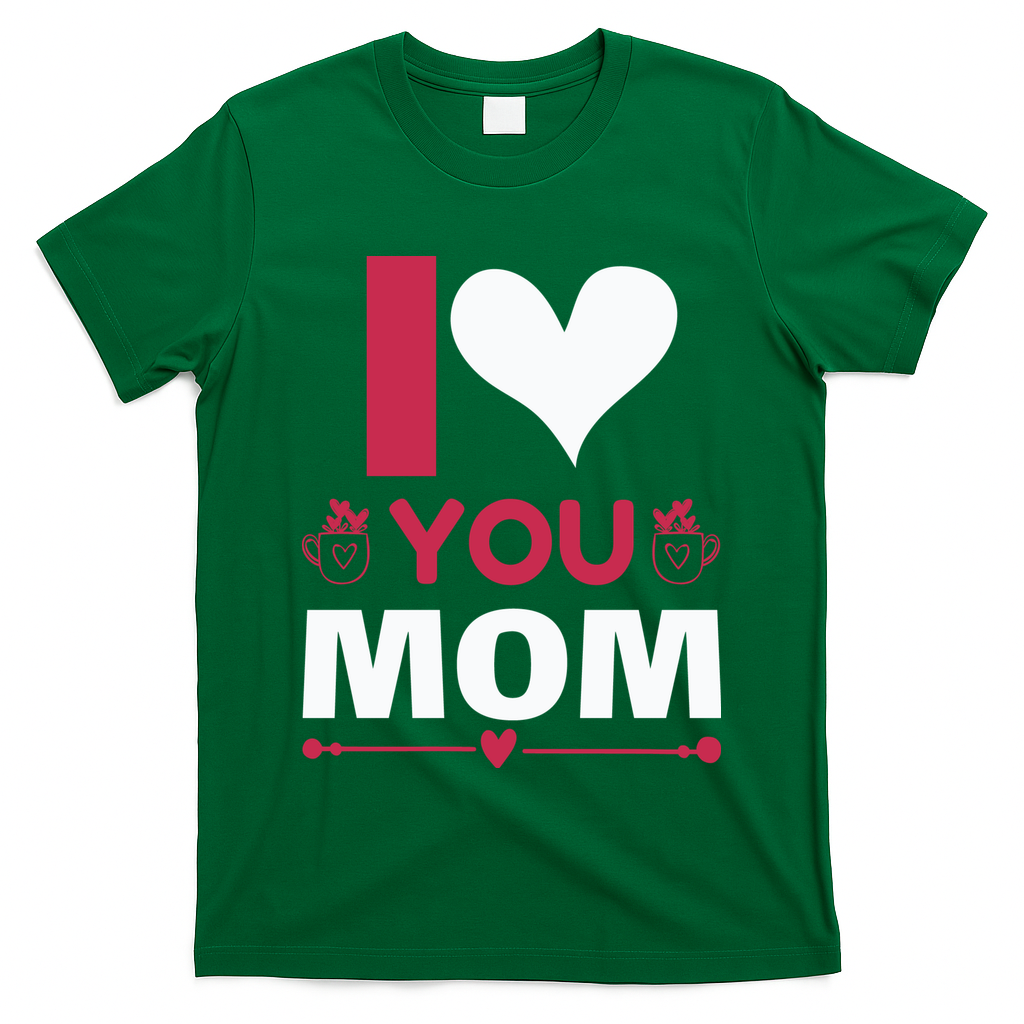 I Love You Mom T-Shirt