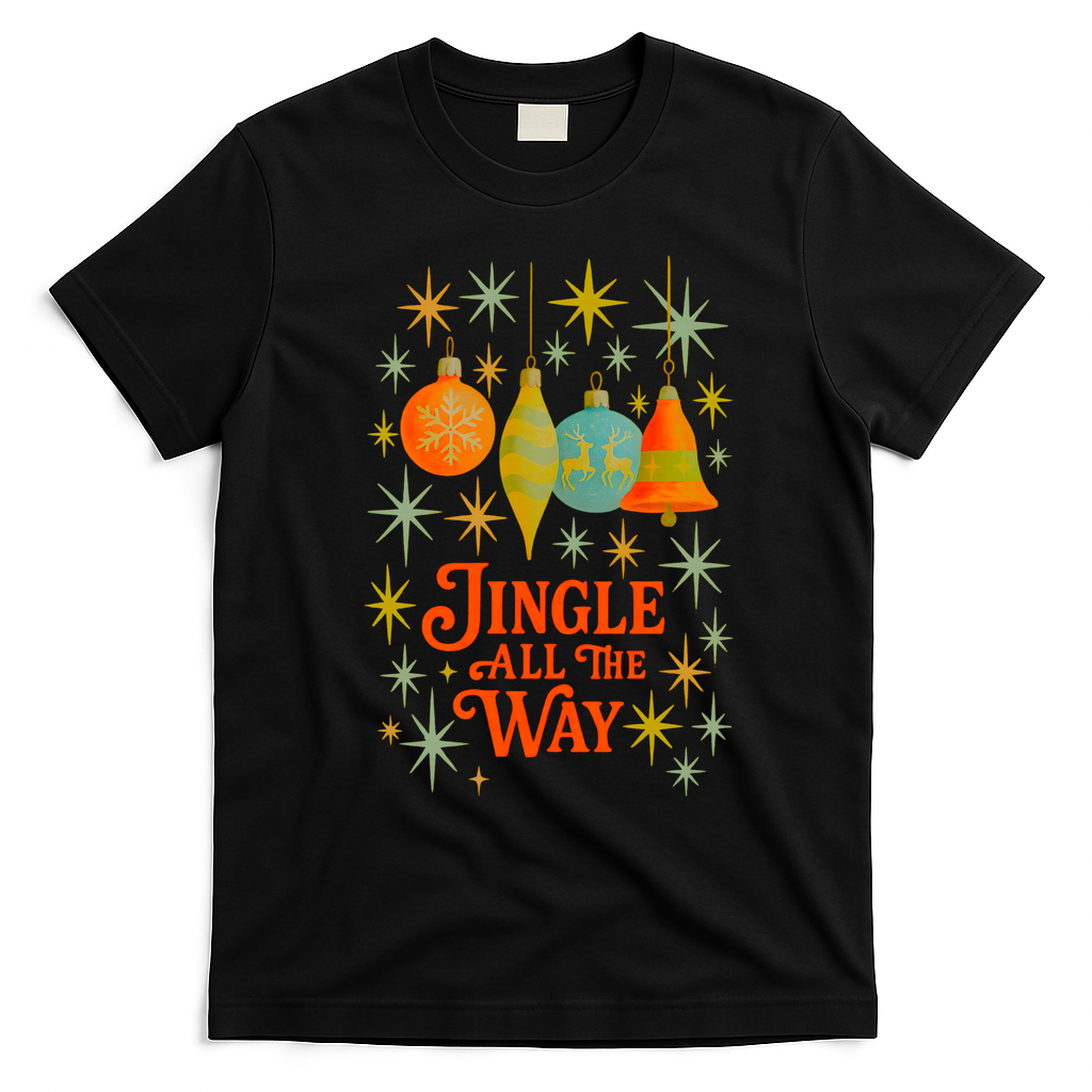 Jingle All The Way T-Shirt - Black