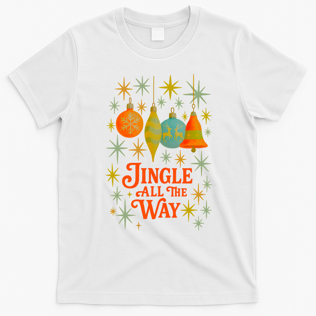 Jingle All The Way T-Shirt - White