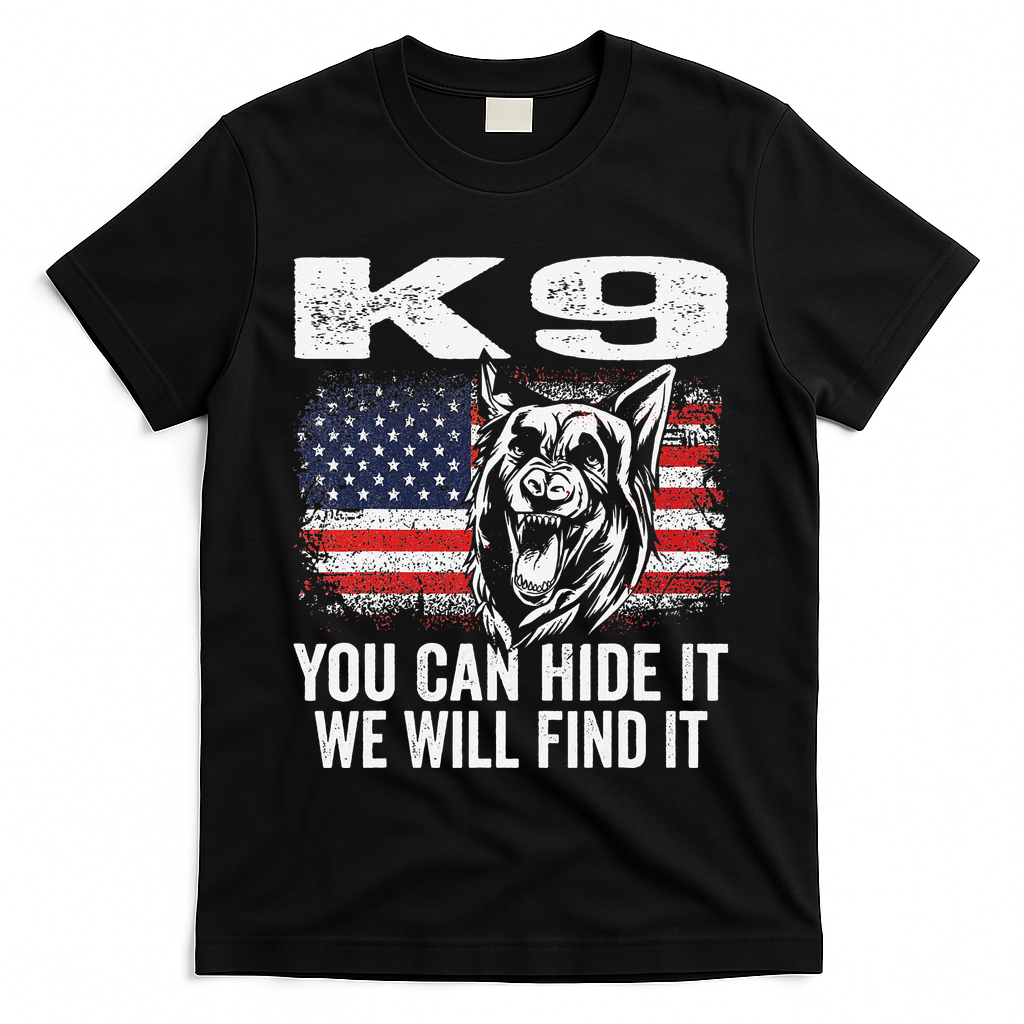 K9 German Shepherd Police Dog Law Enforcement K9 Handler T-Shirt