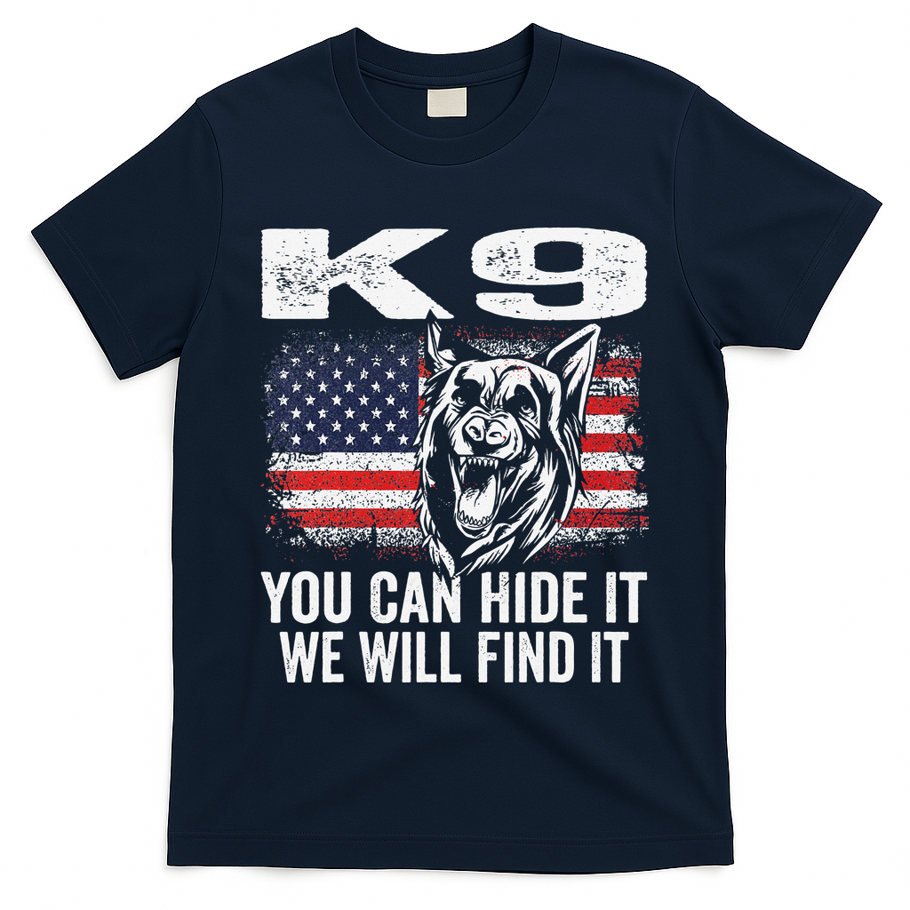 K9 German Shepherd Police Dog Law Enforcement K9 Handler T-Shirt