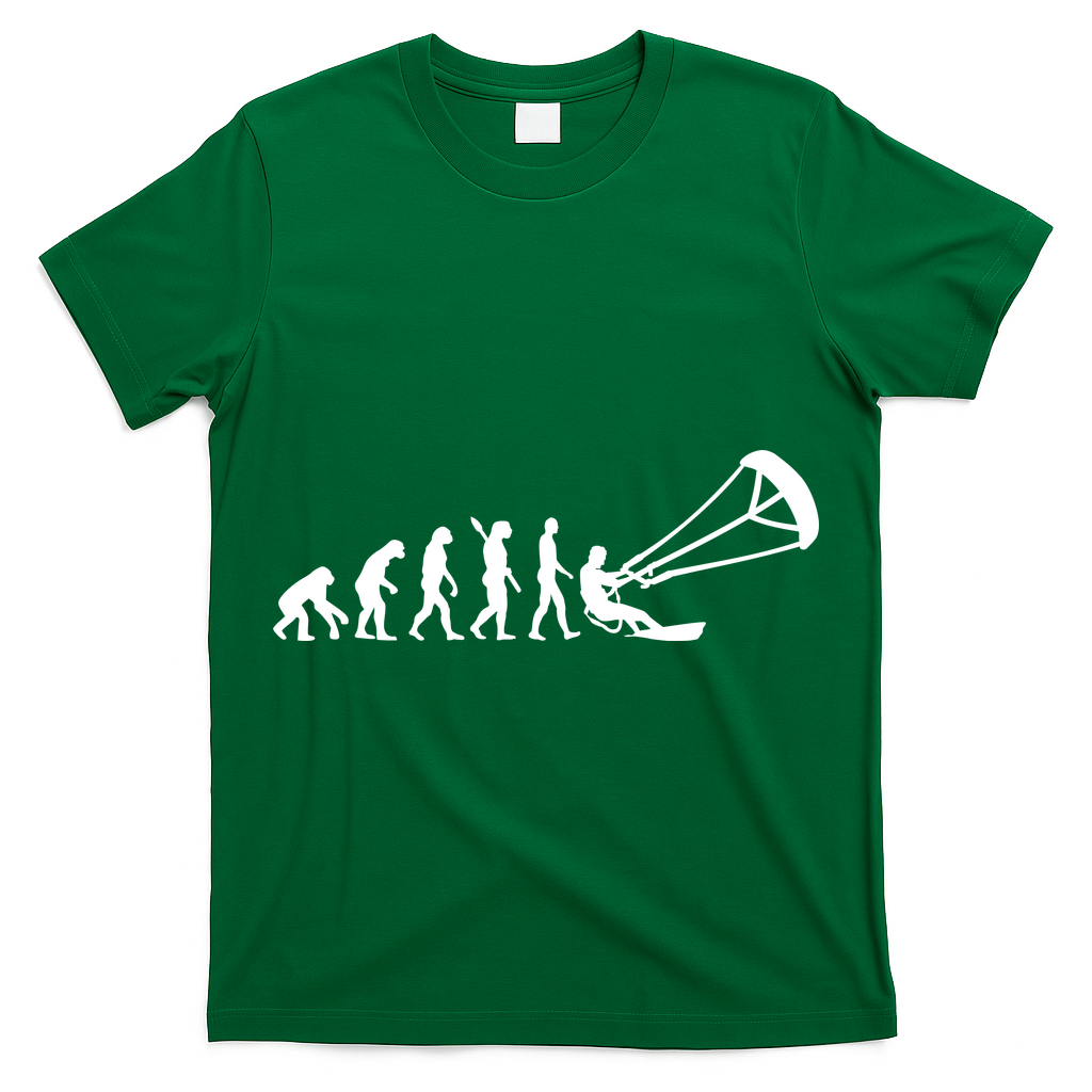 Kite Surfing Evolution T-Shirt