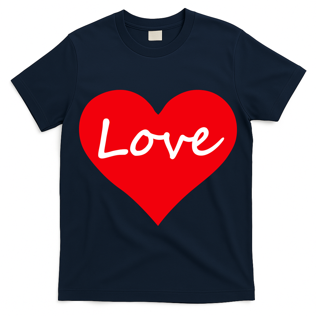 Valentine's Day Love Heart T-Shirt