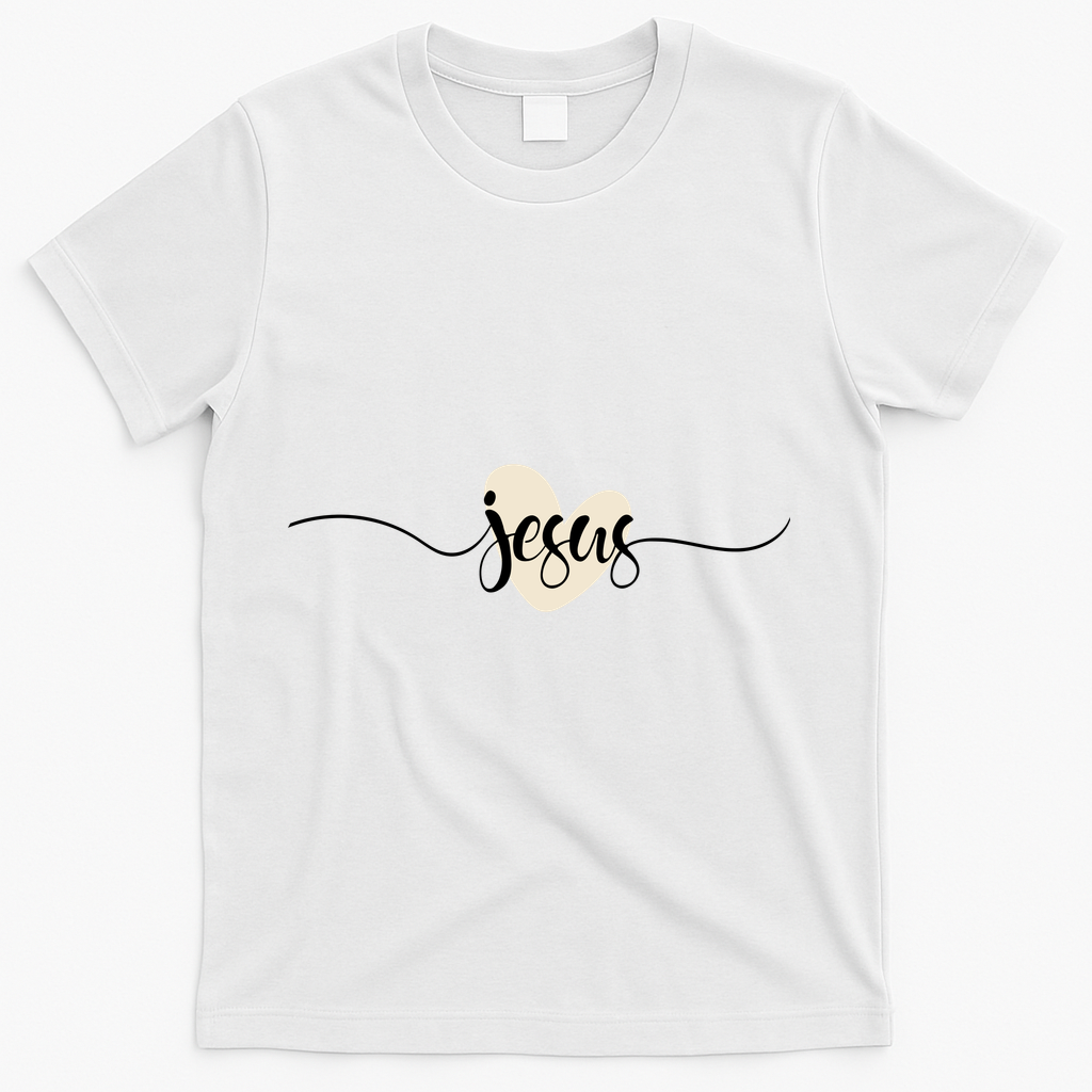 Love Jesus Christian T-Shirt - White