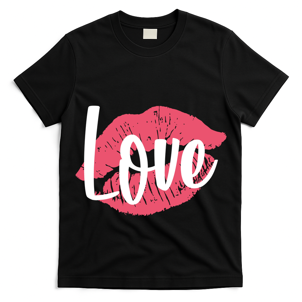 Valentines Day Love Lips T-Shirt