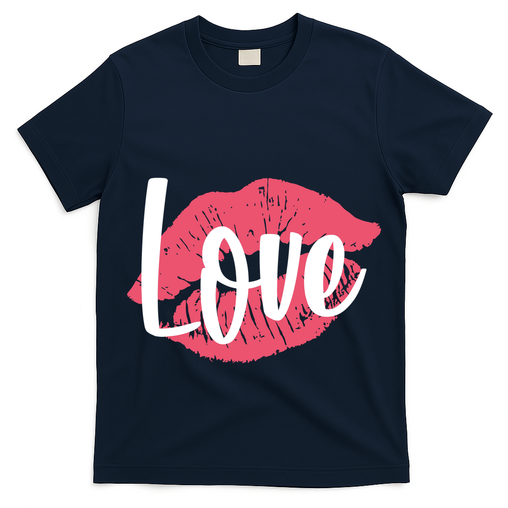 Valentines Day Love Lips T-Shirt