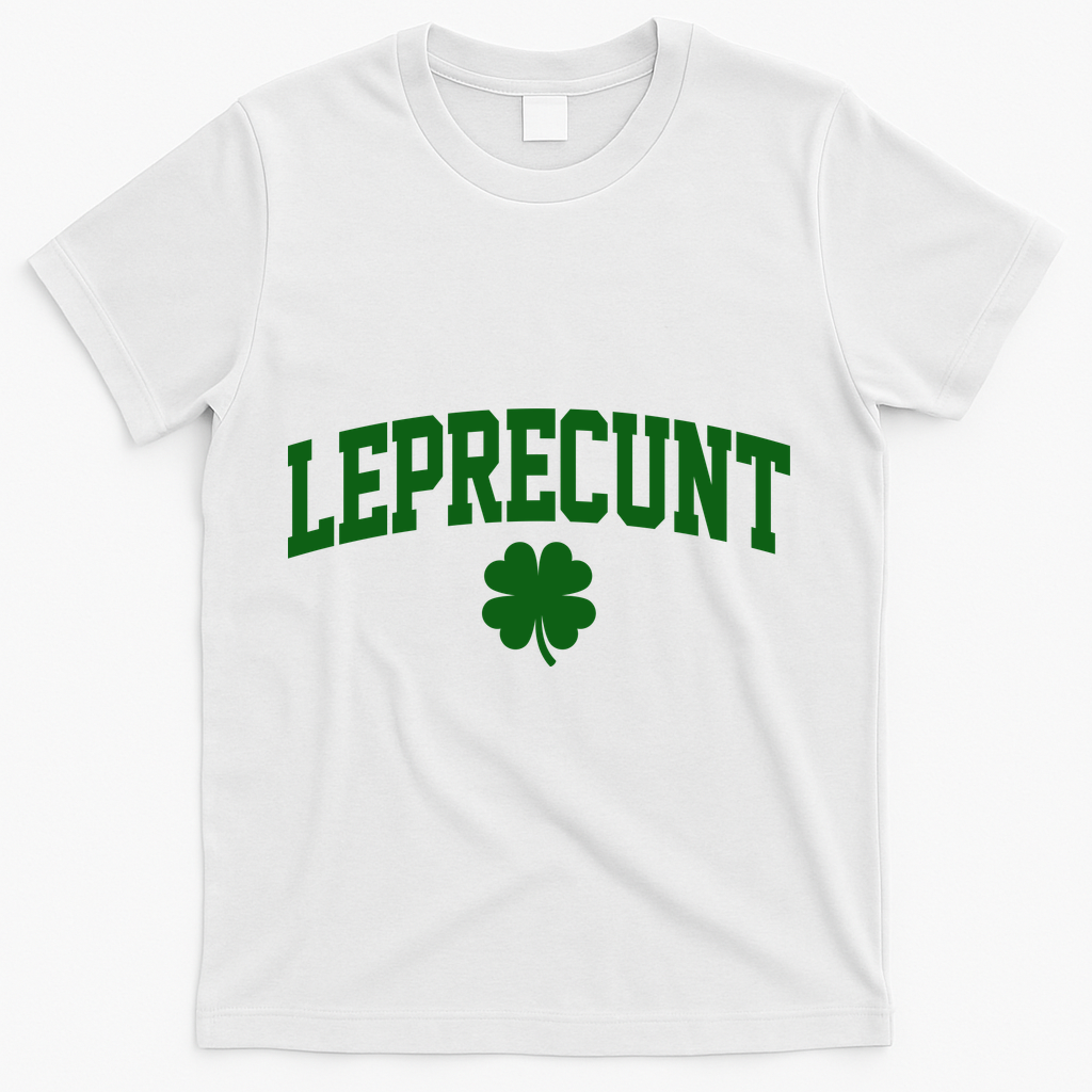 Leprecunt T-Shirt - White