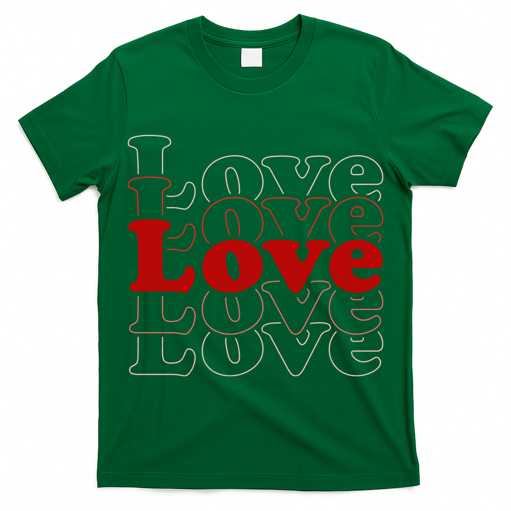 Love Retro Cute Gift T-Shirt