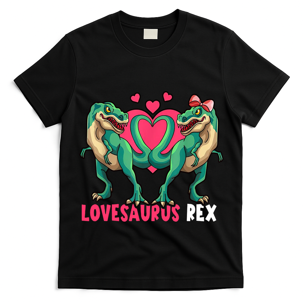 Lovesaurus Rex Cute Gift T-Shirt
