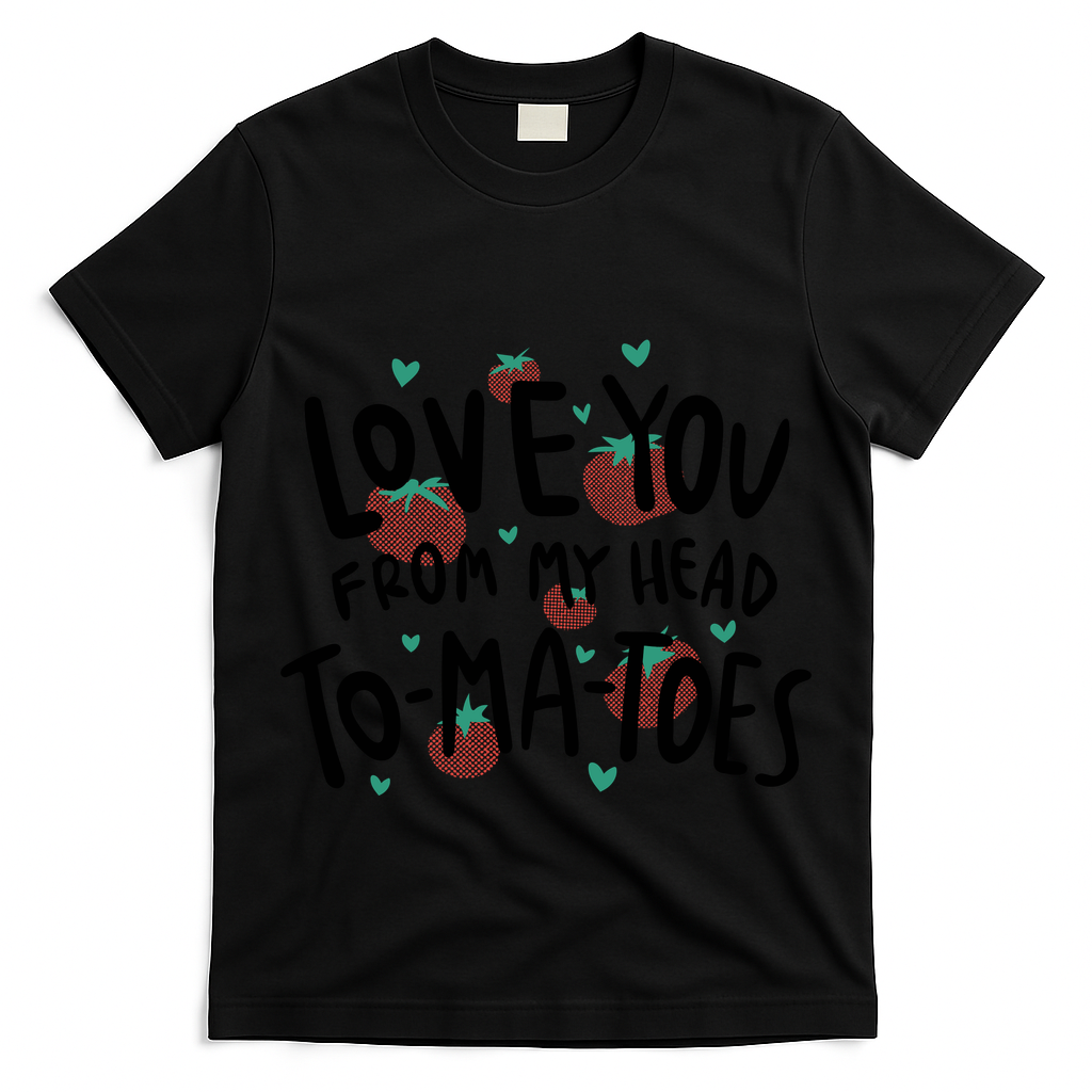 Love You Tomatoes Funny T-Shirt